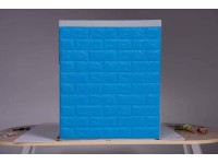 ورق جدران لاصق ذاتي لون تركواز  