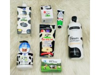 مجموعة الحليب للعناية بالجسم والبشرة